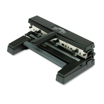 Swingline® 40-sheet Heavy-duty Two- To Four-hole Adjustable Heavy-duty Paper Punch, 9-32" Holes, Black freeshipping - TVN Wholesale